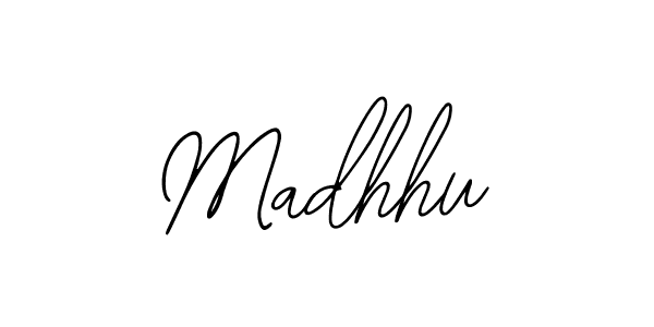 if you are searching for the best signature style for your name Madhhu. so please give up your signature search. here we have designed multiple signature styles  using Bearetta-2O07w. Madhhu signature style 12 images and pictures png