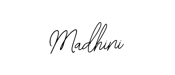 The best way (Bearetta-2O07w) to make a short signature is to pick only two or three words in your name. The name Madhini include a total of six letters. For converting this name. Madhini signature style 12 images and pictures png