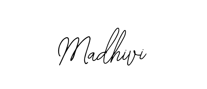 You should practise on your own different ways (Bearetta-2O07w) to write your name (Madhivi) in signature. don't let someone else do it for you. Madhivi signature style 12 images and pictures png