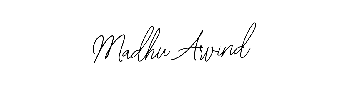 Madhu Arvind stylish signature style. Best Handwritten Sign (Bearetta-2O07w) for my name. Handwritten Signature Collection Ideas for my name Madhu Arvind. Madhu Arvind signature style 12 images and pictures png