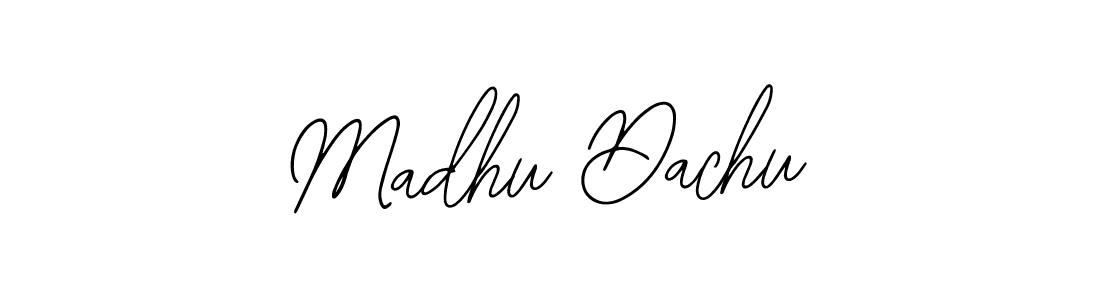 Similarly Bearetta-2O07w is the best handwritten signature design. Signature creator online .You can use it as an online autograph creator for name Madhu Dachu. Madhu Dachu signature style 12 images and pictures png