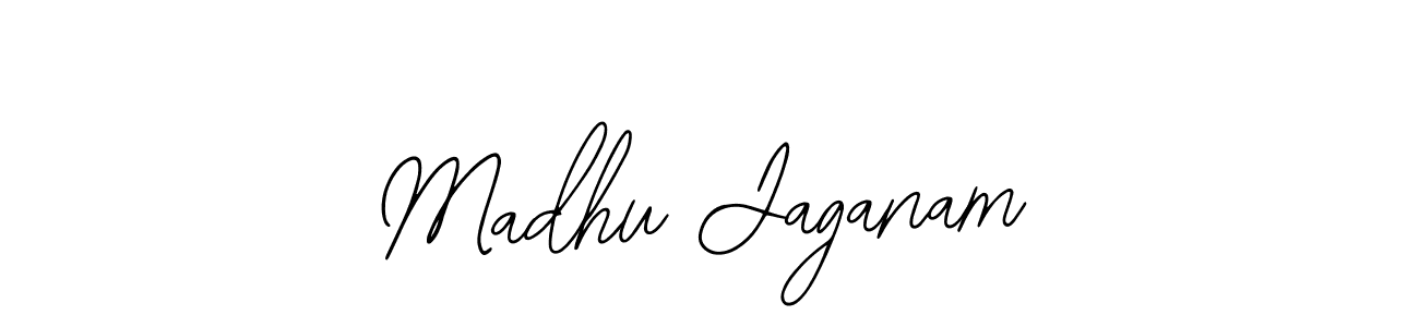 Also we have Madhu Jaganam name is the best signature style. Create professional handwritten signature collection using Bearetta-2O07w autograph style. Madhu Jaganam signature style 12 images and pictures png