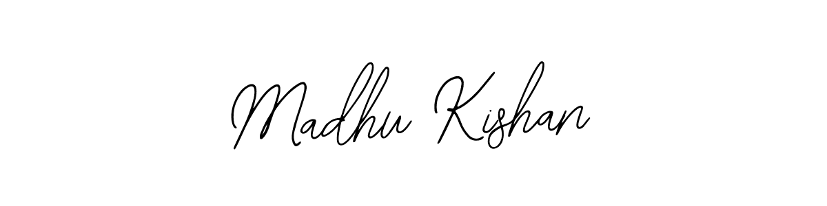 Make a beautiful signature design for name Madhu Kishan. With this signature (Bearetta-2O07w) style, you can create a handwritten signature for free. Madhu Kishan signature style 12 images and pictures png