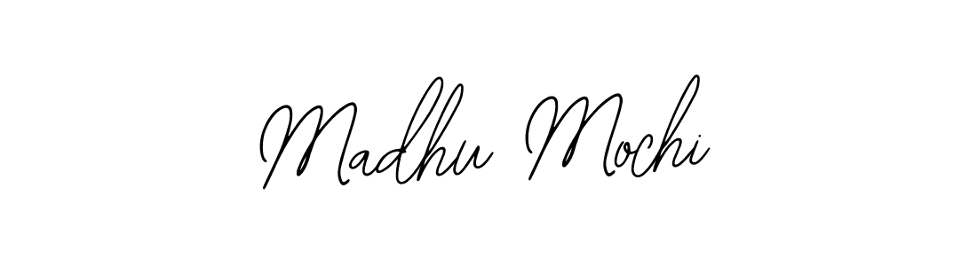 Similarly Bearetta-2O07w is the best handwritten signature design. Signature creator online .You can use it as an online autograph creator for name Madhu Mochi. Madhu Mochi signature style 12 images and pictures png