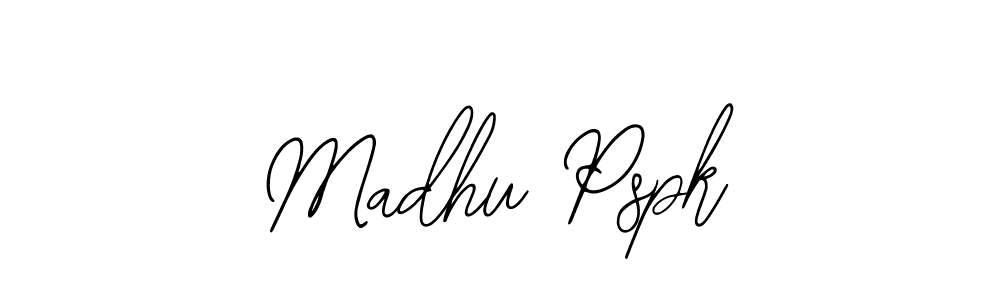 Make a beautiful signature design for name Madhu Pspk. Use this online signature maker to create a handwritten signature for free. Madhu Pspk signature style 12 images and pictures png