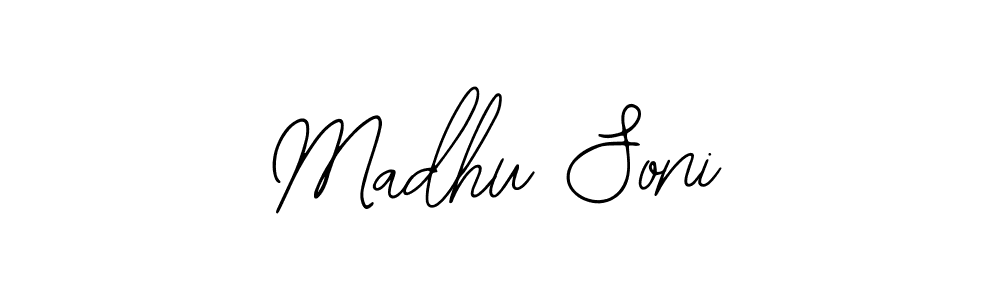 It looks lik you need a new signature style for name Madhu Soni. Design unique handwritten (Bearetta-2O07w) signature with our free signature maker in just a few clicks. Madhu Soni signature style 12 images and pictures png