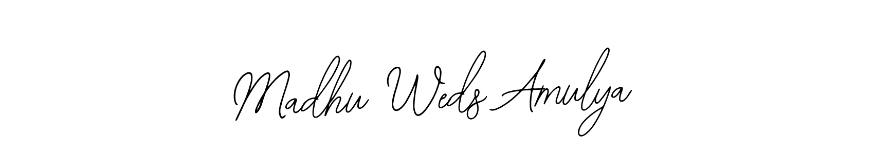 Once you've used our free online signature maker to create your best signature Bearetta-2O07w style, it's time to enjoy all of the benefits that Madhu Weds Amulya name signing documents. Madhu Weds Amulya signature style 12 images and pictures png