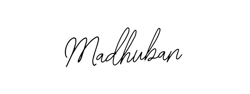 The best way (Bearetta-2O07w) to make a short signature is to pick only two or three words in your name. The name Madhuban include a total of six letters. For converting this name. Madhuban signature style 12 images and pictures png