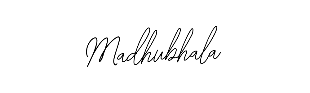 Create a beautiful signature design for name Madhubhala. With this signature (Bearetta-2O07w) fonts, you can make a handwritten signature for free. Madhubhala signature style 12 images and pictures png