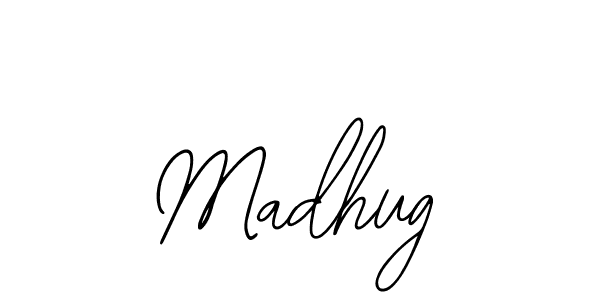 You can use this online signature creator to create a handwritten signature for the name Madhug. This is the best online autograph maker. Madhug signature style 12 images and pictures png