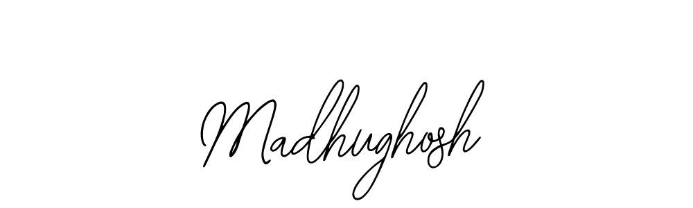 Use a signature maker to create a handwritten signature online. With this signature software, you can design (Bearetta-2O07w) your own signature for name Madhughosh. Madhughosh signature style 12 images and pictures png