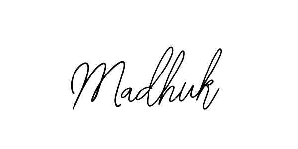 Make a beautiful signature design for name Madhuk. Use this online signature maker to create a handwritten signature for free. Madhuk signature style 12 images and pictures png