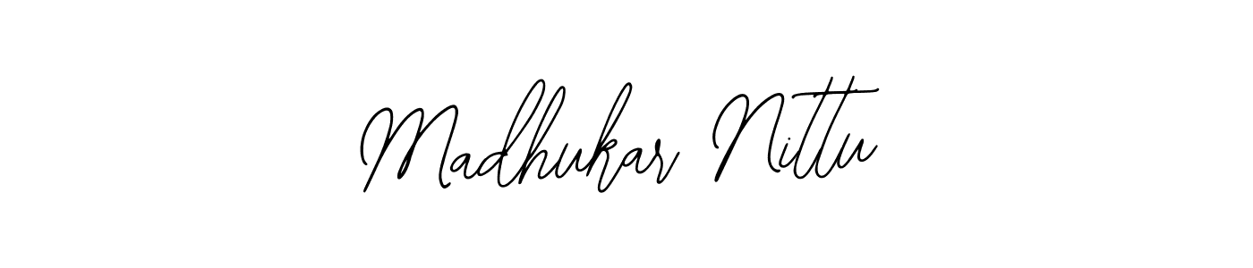 Make a beautiful signature design for name Madhukar Nittu. With this signature (Bearetta-2O07w) style, you can create a handwritten signature for free. Madhukar Nittu signature style 12 images and pictures png