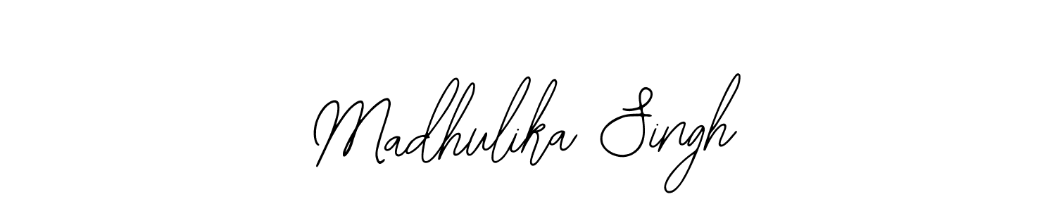 This is the best signature style for the Madhulika Singh name. Also you like these signature font (Bearetta-2O07w). Mix name signature. Madhulika Singh signature style 12 images and pictures png
