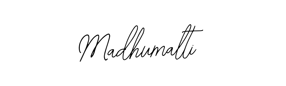 Make a beautiful signature design for name Madhumalti. With this signature (Bearetta-2O07w) style, you can create a handwritten signature for free. Madhumalti signature style 12 images and pictures png