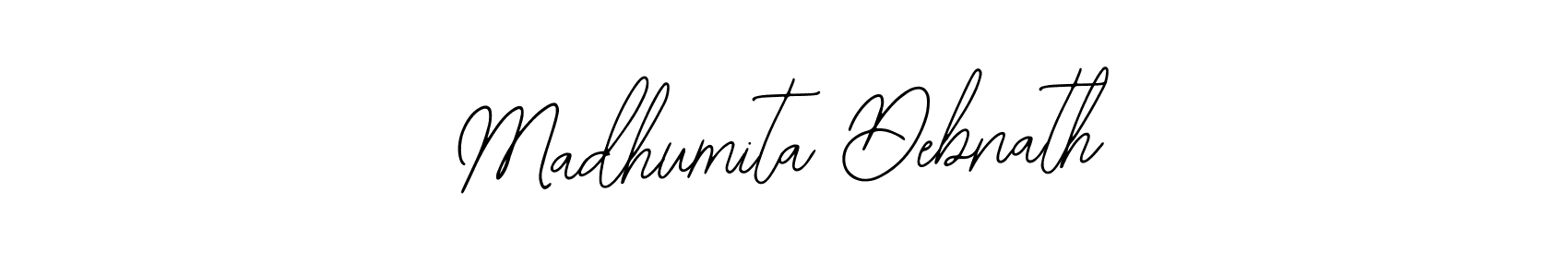 How to make Madhumita Debnath name signature. Use Bearetta-2O07w style for creating short signs online. This is the latest handwritten sign. Madhumita Debnath signature style 12 images and pictures png