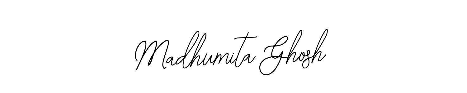 Create a beautiful signature design for name Madhumita Ghosh. With this signature (Bearetta-2O07w) fonts, you can make a handwritten signature for free. Madhumita Ghosh signature style 12 images and pictures png