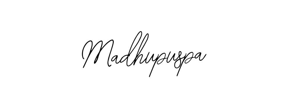 Make a beautiful signature design for name Madhupuspa. With this signature (Bearetta-2O07w) style, you can create a handwritten signature for free. Madhupuspa signature style 12 images and pictures png