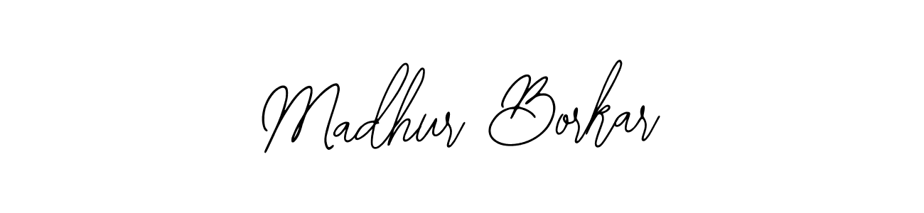 Create a beautiful signature design for name Madhur Borkar. With this signature (Bearetta-2O07w) fonts, you can make a handwritten signature for free. Madhur Borkar signature style 12 images and pictures png