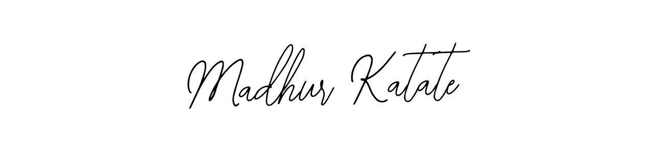 You should practise on your own different ways (Bearetta-2O07w) to write your name (Madhur Katate) in signature. don't let someone else do it for you. Madhur Katate signature style 12 images and pictures png