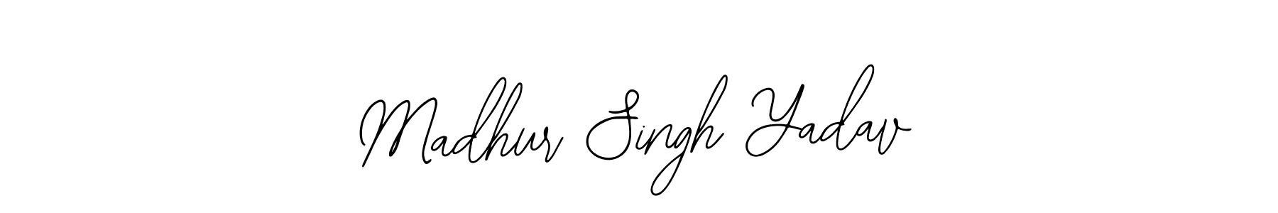 Also we have Madhur Singh Yadav name is the best signature style. Create professional handwritten signature collection using Bearetta-2O07w autograph style. Madhur Singh Yadav signature style 12 images and pictures png