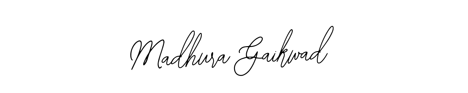 Design your own signature with our free online signature maker. With this signature software, you can create a handwritten (Bearetta-2O07w) signature for name Madhura Gaikwad. Madhura Gaikwad signature style 12 images and pictures png