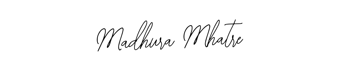 if you are searching for the best signature style for your name Madhura Mhatre. so please give up your signature search. here we have designed multiple signature styles  using Bearetta-2O07w. Madhura Mhatre signature style 12 images and pictures png