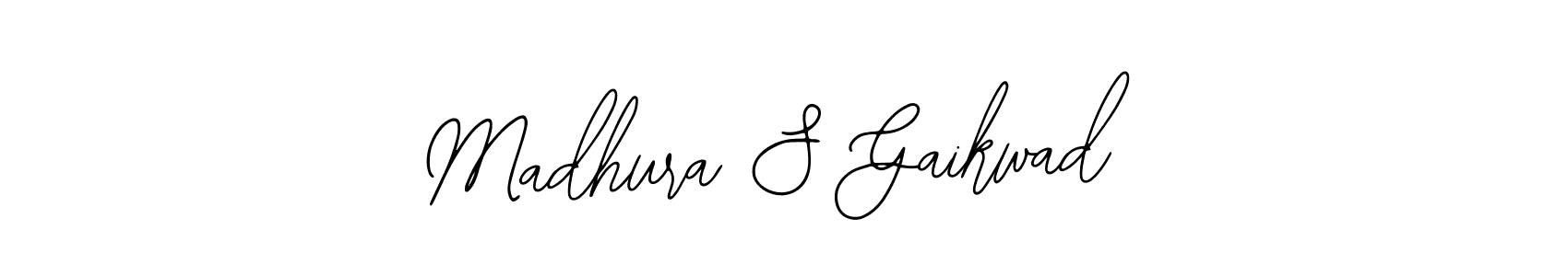 Use a signature maker to create a handwritten signature online. With this signature software, you can design (Bearetta-2O07w) your own signature for name Madhura S Gaikwad. Madhura S Gaikwad signature style 12 images and pictures png