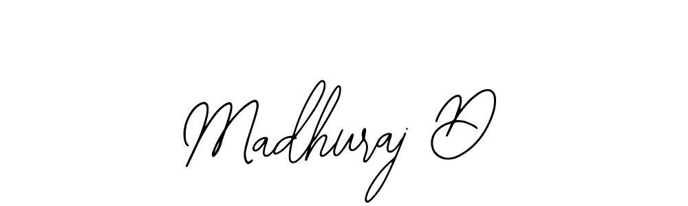 Create a beautiful signature design for name Madhuraj D. With this signature (Bearetta-2O07w) fonts, you can make a handwritten signature for free. Madhuraj D signature style 12 images and pictures png