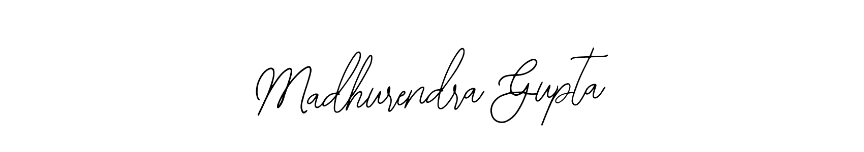 How to Draw Madhurendra Gupta signature style? Bearetta-2O07w is a latest design signature styles for name Madhurendra Gupta. Madhurendra Gupta signature style 12 images and pictures png