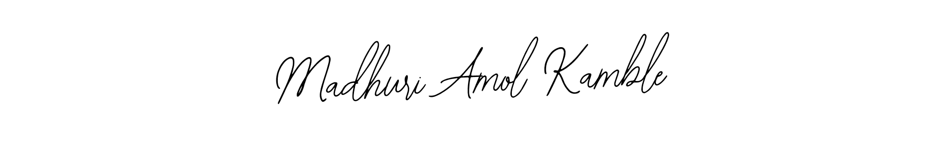 Design your own signature with our free online signature maker. With this signature software, you can create a handwritten (Bearetta-2O07w) signature for name Madhuri Amol Kamble. Madhuri Amol Kamble signature style 12 images and pictures png