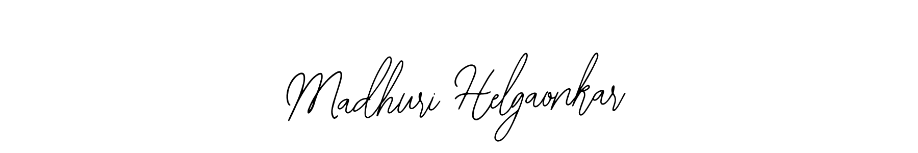 You should practise on your own different ways (Bearetta-2O07w) to write your name (Madhuri Helgaonkar) in signature. don't let someone else do it for you. Madhuri Helgaonkar signature style 12 images and pictures png