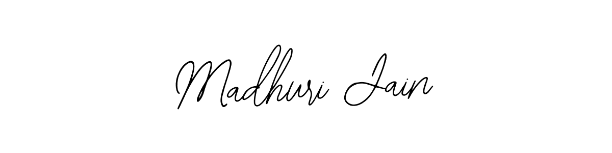 The best way (Bearetta-2O07w) to make a short signature is to pick only two or three words in your name. The name Madhuri Jain include a total of six letters. For converting this name. Madhuri Jain signature style 12 images and pictures png