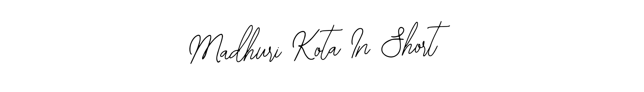 Madhuri Kota In Short stylish signature style. Best Handwritten Sign (Bearetta-2O07w) for my name. Handwritten Signature Collection Ideas for my name Madhuri Kota In Short. Madhuri Kota In Short signature style 12 images and pictures png