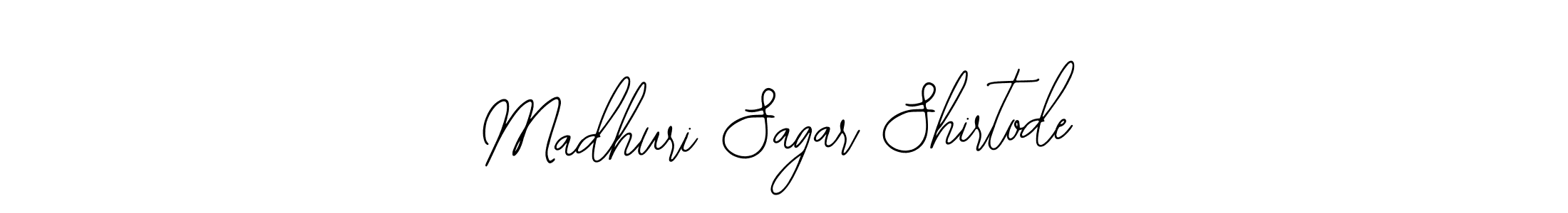 Make a beautiful signature design for name Madhuri Sagar Shirtode. Use this online signature maker to create a handwritten signature for free. Madhuri Sagar Shirtode signature style 12 images and pictures png