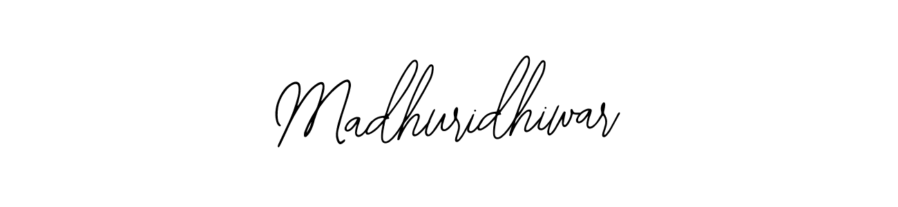 Use a signature maker to create a handwritten signature online. With this signature software, you can design (Bearetta-2O07w) your own signature for name Madhuridhiwar. Madhuridhiwar signature style 12 images and pictures png