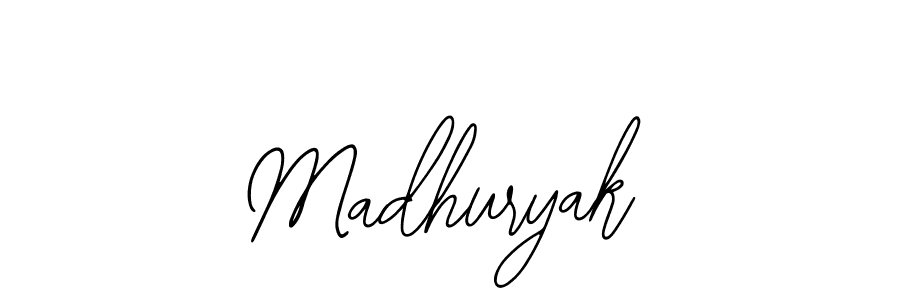 You can use this online signature creator to create a handwritten signature for the name Madhuryak. This is the best online autograph maker. Madhuryak signature style 12 images and pictures png