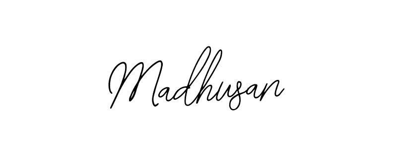 Make a beautiful signature design for name Madhusan. With this signature (Bearetta-2O07w) style, you can create a handwritten signature for free. Madhusan signature style 12 images and pictures png