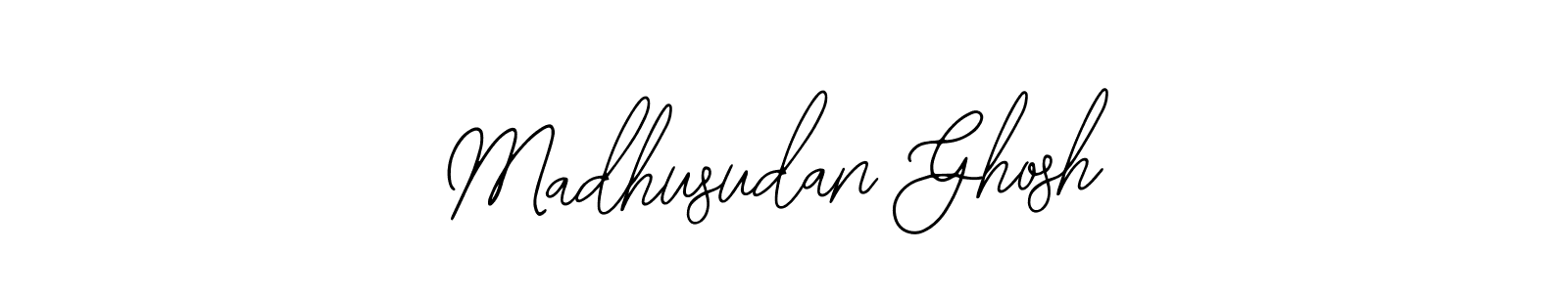 The best way (Bearetta-2O07w) to make a short signature is to pick only two or three words in your name. The name Madhusudan Ghosh include a total of six letters. For converting this name. Madhusudan Ghosh signature style 12 images and pictures png