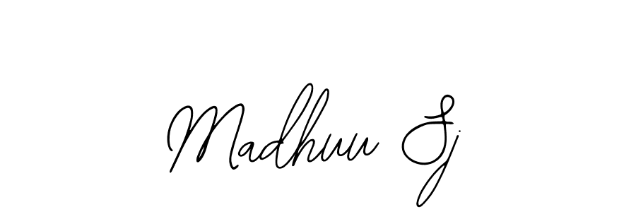 It looks lik you need a new signature style for name Madhuu Sj. Design unique handwritten (Bearetta-2O07w) signature with our free signature maker in just a few clicks. Madhuu Sj signature style 12 images and pictures png
