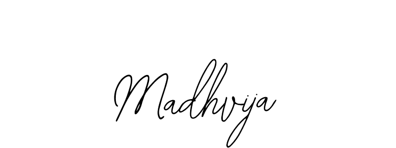 You should practise on your own different ways (Bearetta-2O07w) to write your name (Madhvija) in signature. don't let someone else do it for you. Madhvija signature style 12 images and pictures png