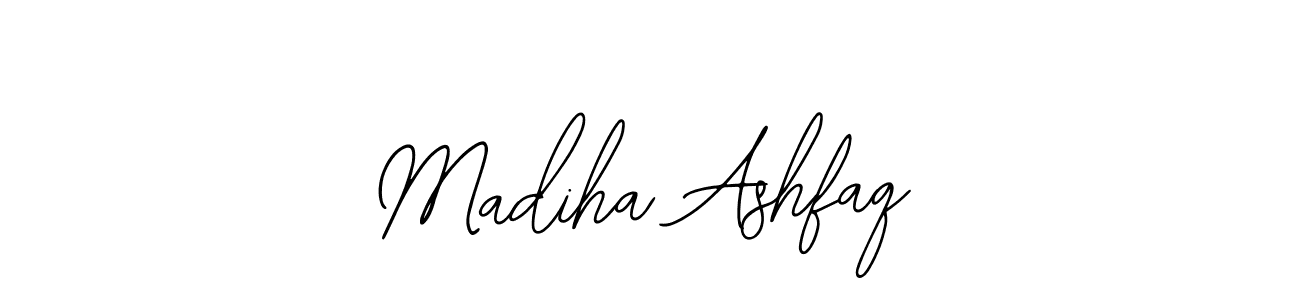 if you are searching for the best signature style for your name Madiha Ashfaq. so please give up your signature search. here we have designed multiple signature styles  using Bearetta-2O07w. Madiha Ashfaq signature style 12 images and pictures png