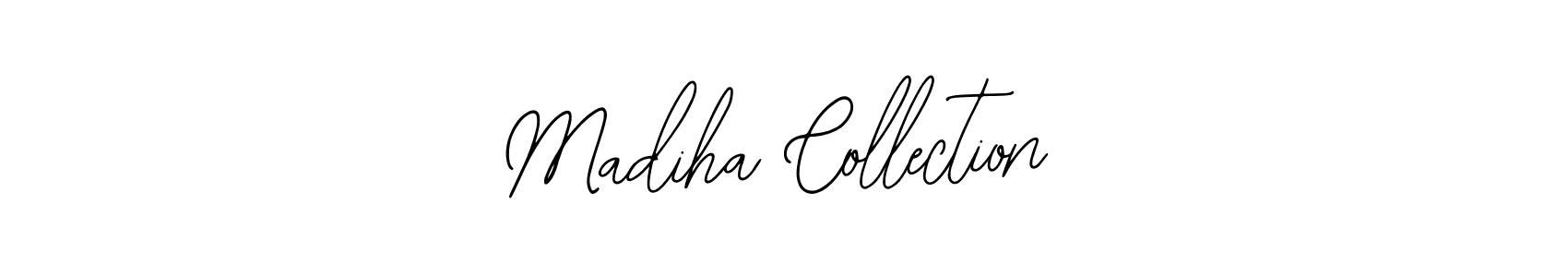 How to make Madiha Collection name signature. Use Bearetta-2O07w style for creating short signs online. This is the latest handwritten sign. Madiha Collection signature style 12 images and pictures png
