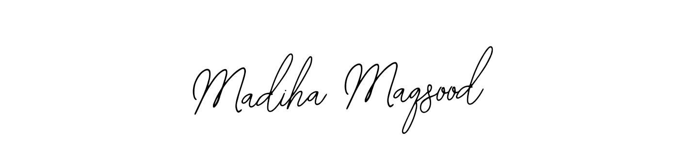 Madiha Maqsood stylish signature style. Best Handwritten Sign (Bearetta-2O07w) for my name. Handwritten Signature Collection Ideas for my name Madiha Maqsood. Madiha Maqsood signature style 12 images and pictures png