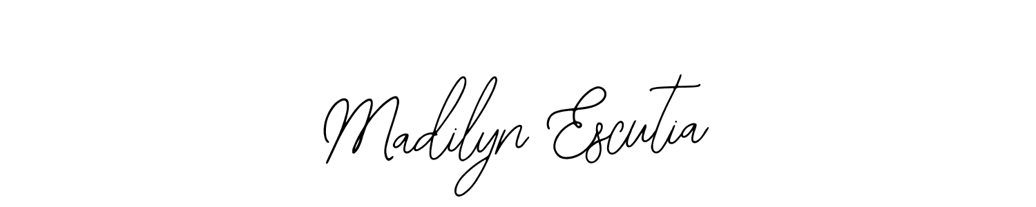 How to make Madilyn Escutia signature? Bearetta-2O07w is a professional autograph style. Create handwritten signature for Madilyn Escutia name. Madilyn Escutia signature style 12 images and pictures png