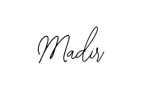 How to make Madir signature? Bearetta-2O07w is a professional autograph style. Create handwritten signature for Madir name. Madir signature style 12 images and pictures png