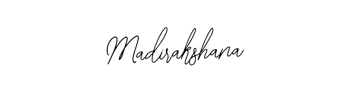 You should practise on your own different ways (Bearetta-2O07w) to write your name (Madirakshana) in signature. don't let someone else do it for you. Madirakshana signature style 12 images and pictures png