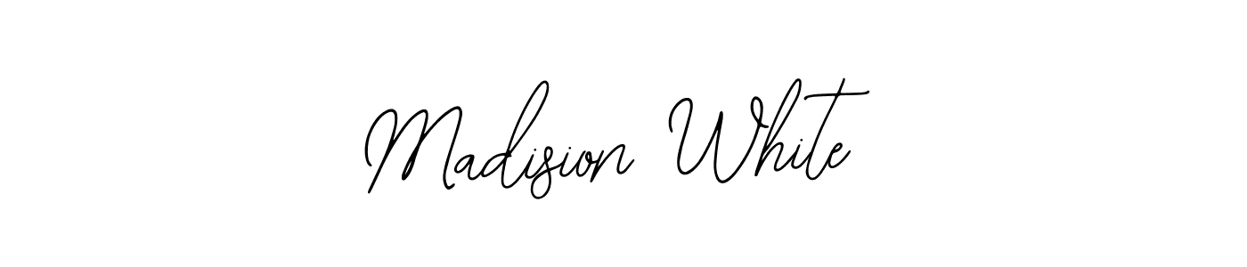 Madision White stylish signature style. Best Handwritten Sign (Bearetta-2O07w) for my name. Handwritten Signature Collection Ideas for my name Madision White. Madision White signature style 12 images and pictures png