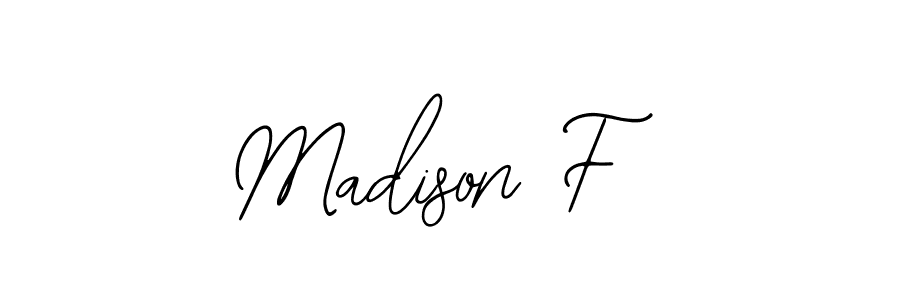 Also You can easily find your signature by using the search form. We will create Madison F name handwritten signature images for you free of cost using Bearetta-2O07w sign style. Madison F signature style 12 images and pictures png