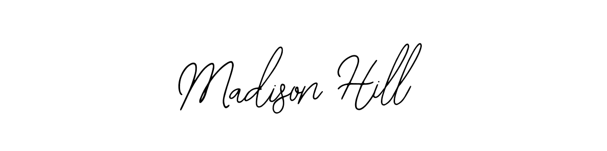 How to make Madison Hill name signature. Use Bearetta-2O07w style for creating short signs online. This is the latest handwritten sign. Madison Hill signature style 12 images and pictures png